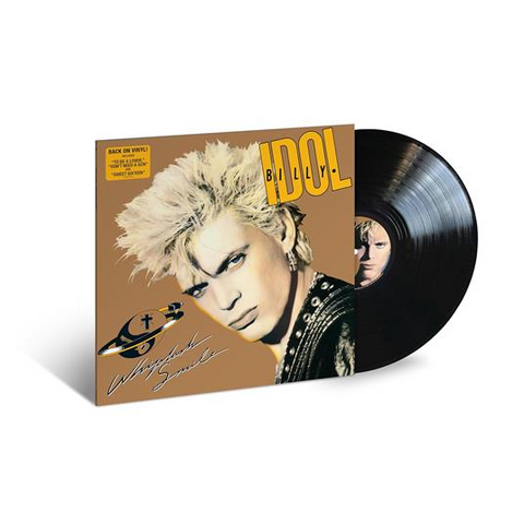 BILLY IDOL - WHIPLASH SMILE (LP - REM25 | 1986)