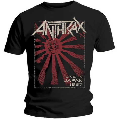 ANTHRAX - LIVE IN JAPAN - NERO - (XL) - TSHIRT