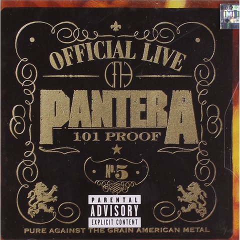 PANTERA - OFFICIAL LIVE: 101 PROOF (1997)
