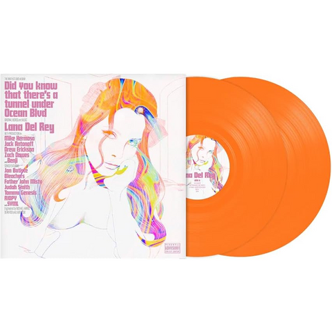 LANA DEL REY - DID YOU KNOW THAT THERE'S A TUNNEL UNDER OCEAN BLVD (2LP – ARANCIONE – 2023)