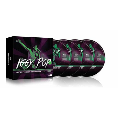 IGGY POP - BROADCAST COLLECTION 1977 (2021 - 4CD)