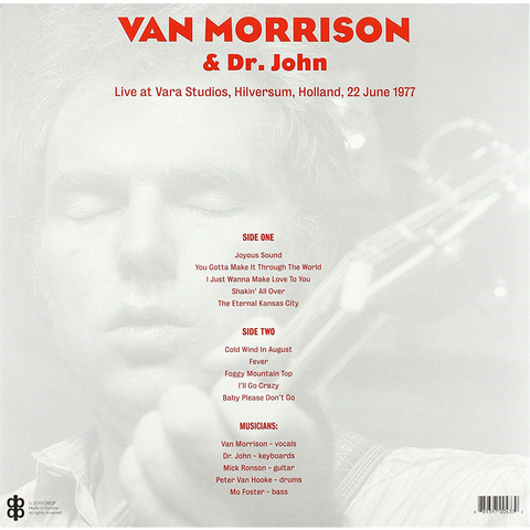 VAN MORRISON & DR.JOHN - LIVE AT VARA STUDIOS (LP - 1977)