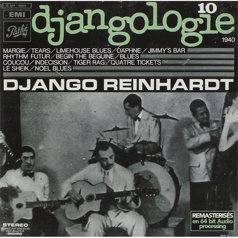 DJANGO REINHARDT - DJANGOLOGIE - VOL 10