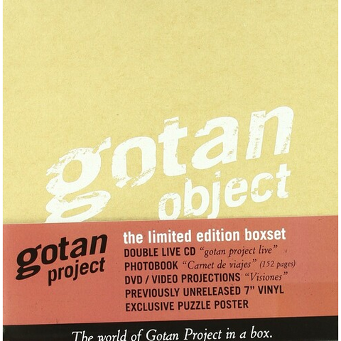 GOTAN PROJECT - GOTAN OBJECT (2003 - live box - 2cd)