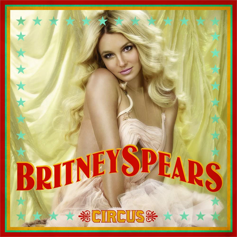 BRITNEY SPEARS - CIRCUS (LP - ROSSO | REM23 - 2008)