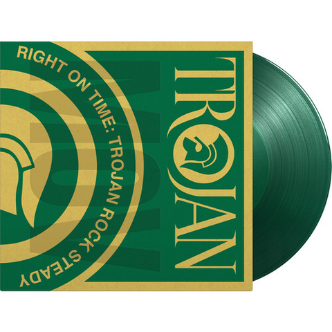 TROJAN - ARTISTI VARI - RIGHT ON TIME. (2LP - green vinyl)
