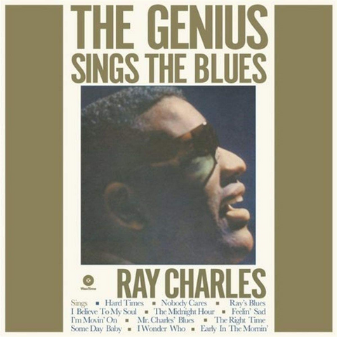 RAY CHARLES - THE GENIUS SINGS THE BLUES (LP - verde | rem09 - 1961)
