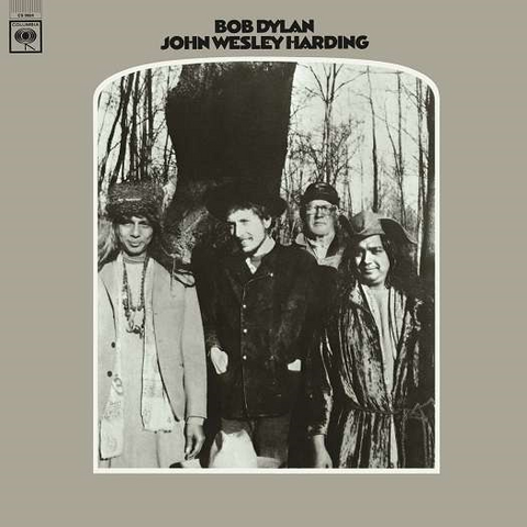 BOB DYLAN - JOHN WESLEY HARDING (LP - 2010 mono version | rem17 - 1967)