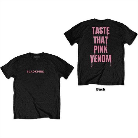 BLACKPINK - TASTE THAT - nero - (L) - tshirt