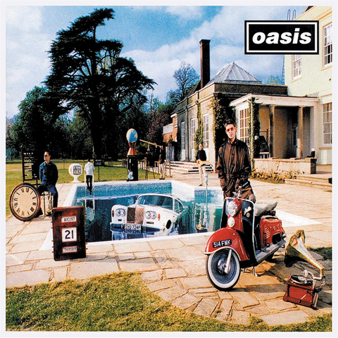 OASIS - BE HERE NOW (2LP - 25th ann | silver | rem22 - 1997)