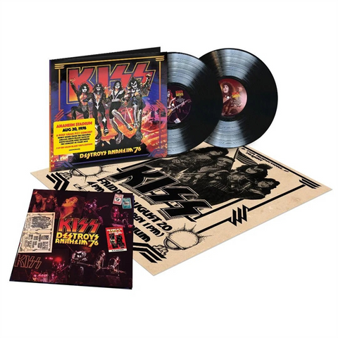 KISS - DESTROYS ANAHEIM '76 (2LP - LIVE - 2026)