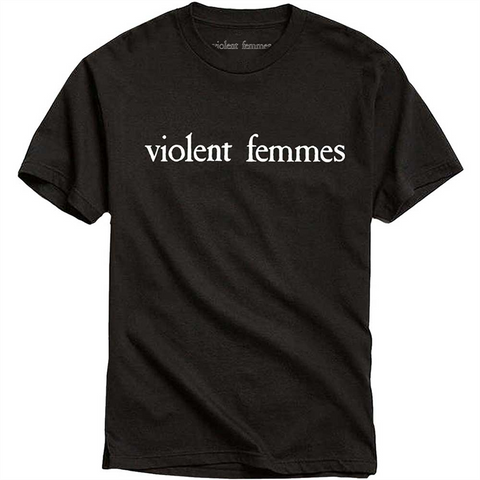 VIOLENT FEMMES - WHITE VINTAGE LOGO - T-shirt