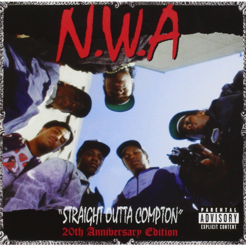N.W.A. - STRAIGHT OUTTA COMPTON (1988 - 20th ann. ed)