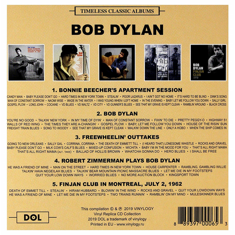 BOB DYLAN - TIMELESS CLASSIC ALBUMS (5cd)