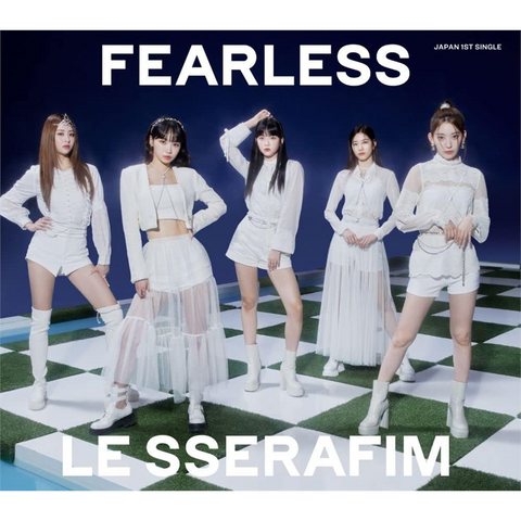 LE SSERAFIM - FEARLESS: version A (2023 - japan)