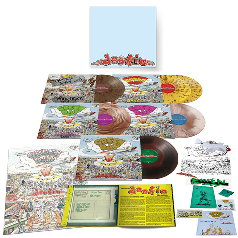 GREEN DAY - DOOKIE: 30th anniversary edition (6LP - indie only | clrd | ltd ed box set | rem23 - 1994)