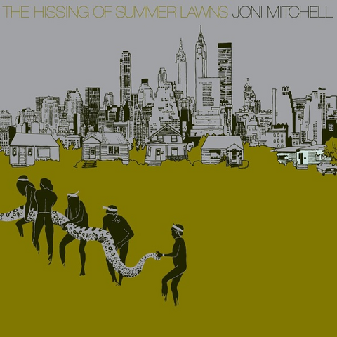 JONI MITCHELL - THE HISSING OF SUMMER LAWNS (LP - INDIE ONLY | CLEAR | REM24 - 1975)