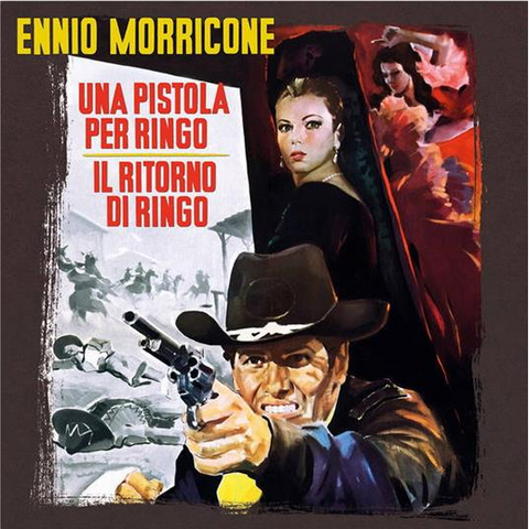 ENNIO MORRICONE ENNIO/NIC - UNA PISTOLA PER RINGO / il ritorno di ringo (LP - rosso | RSD'22 - 1965)