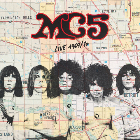MC5 - LIVE DETROIT (LP - 1969/1970)
