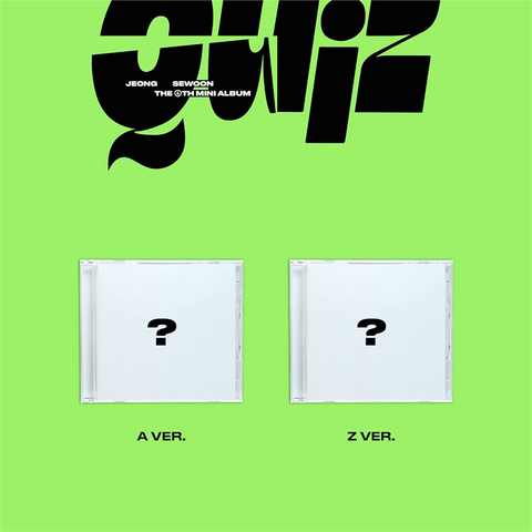 JEONG SE WOON - QUIZ: 6TH MINI ALBUM (2024 - JEWELCASE)