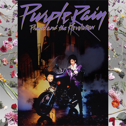 PRINCE & THE REVOLUTION - PURPLE RAIN (LP - REM17 | POSTER - 1984)
