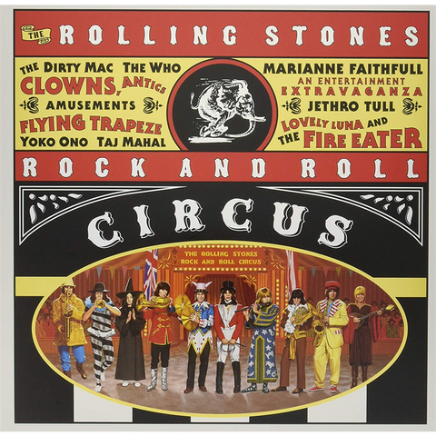 THE ROLLING STONES - ROCK AND ROLL CIRCUS (3LP - 1996 - REMASTER 2019)