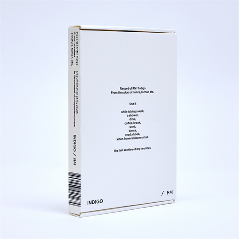 RM - BTS - INDIGO (2022 - book edition)