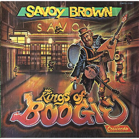 SAVOY BROWN - KINGS OF BOOGIE (LP - usato - 1989)