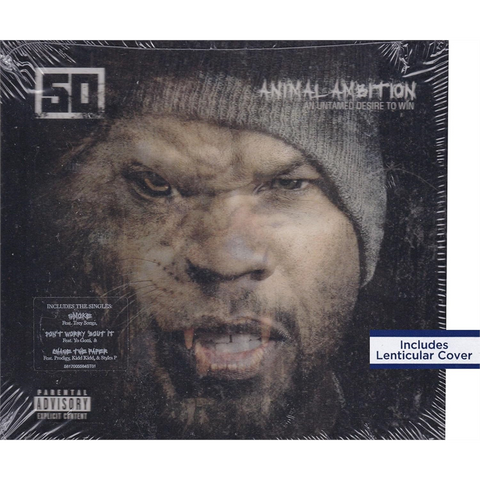 50 CENT - ANIMAL AMBITION (2014 - deluxe hologram ed | cd+dvd)