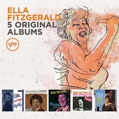 ELLA FITZGERALD & LOUIS ARMSTRONG - 5 ORIGINAL ALBUMS (5cd)
