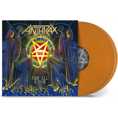 ANTHRAX - FOR ALL KINGS (2LP - ARANCIONE | REM25 - 2016)