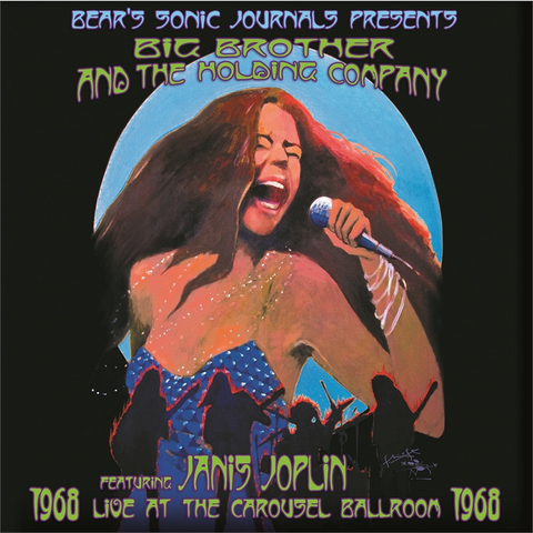 JANIS JOPLIN - BIG BROTHER & THE HOLDING COMPANY - LIVE AT THE CAROUSEL BALLROOM (LP)
