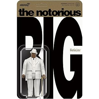 NOTORIOUS B.I.G - BIGGIE IN SUITE - REACTION FIGURES