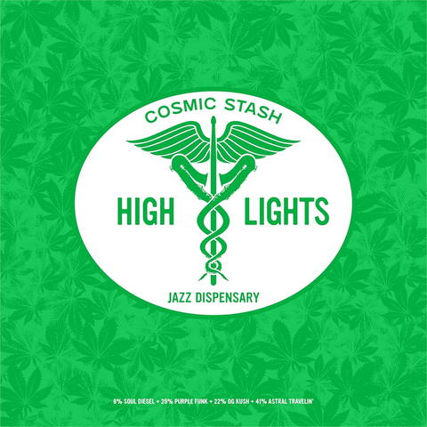 JAZZ DISPENSARY - ARTISTI VARI - COSMIC STASH HIGH LIGHTS (LP - SPLATTER - RSD'26)