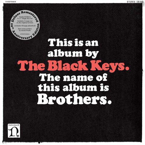 THE BLACK KEYS - BROTHERS (9X7’’ - 10TH ANN - 2010)