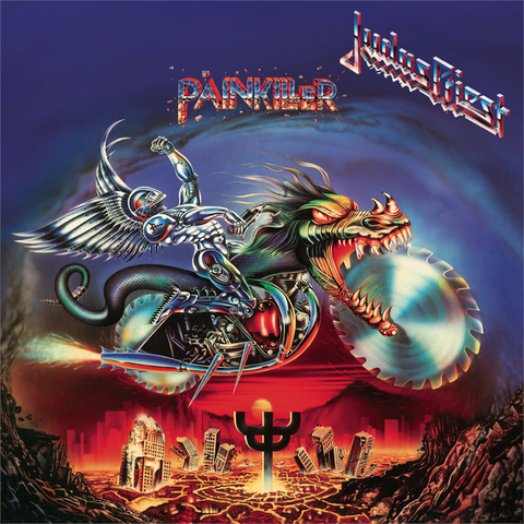 JUDAS PRIEST - PAINKILLER (LP - REM25 - 1990)