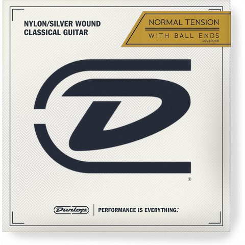 DUNLOP - CORDE CHITARRA - CORDE CASSICA - DUNLOP DCV100NB - CORDE NYLON