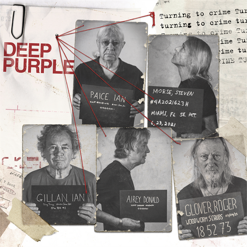 DEEP PURPLE - TURNING TO CRIME (2021 - COVER ALBUM | JEWEL CASE)