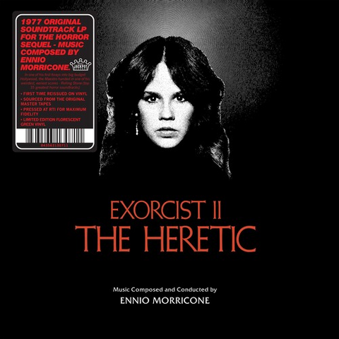 ENNIO MORRICONE ENNIO/NIC - EXORCIST II: the heretic (LP - geren - 1977)