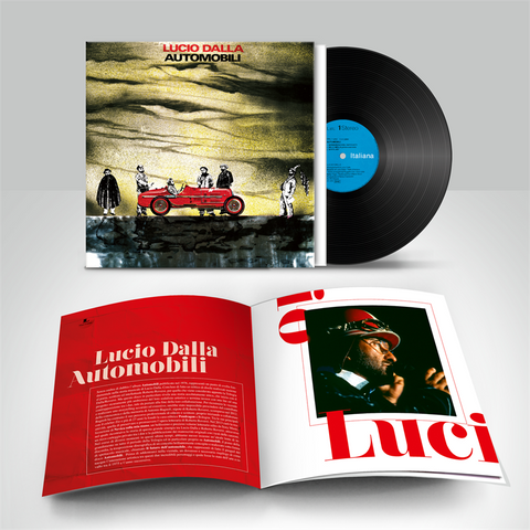 LUCIO DALLA - AUTOMOBILI (LP - LEGACY + BOOK | REM’21 - 1976)