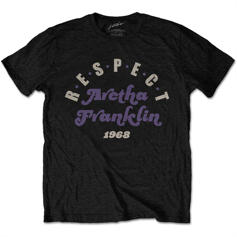 ARETHA FRANKLIN - RESPECT – nero - t-shirt