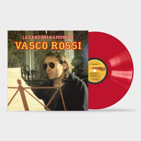 VASCO ROSSI - LE CANZONI D'AMORE DI VASCO ROSSI (LP - ROSSO - 2024)