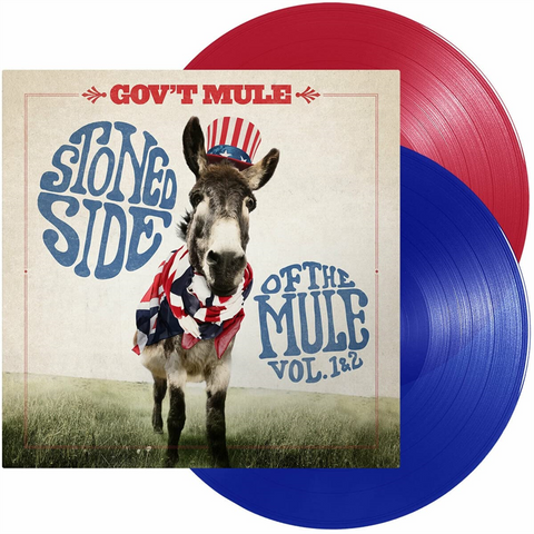 GOV'T MULE - STONED SIDE OF THE MULE (2LP – ROSSO E BLU | REM22 – 2014)