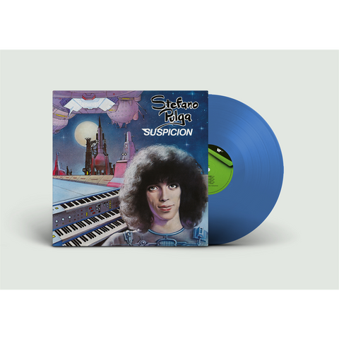 STEFANO PULGA - SUSPICION (LP - BLU | AUTOGRAFATO | REM235 - 1977)