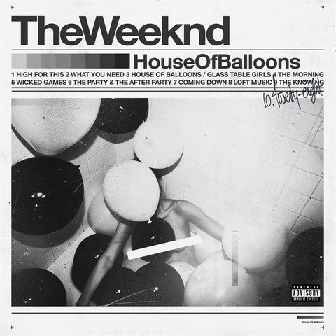 THE WEEKND - HOUSE OF BALOONS (2LP - mixtape | rem23 - 2011)