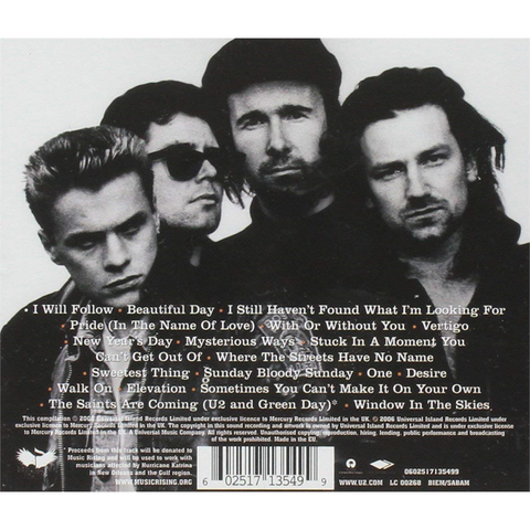 U2 - 18 SINGLES (2006 - best)