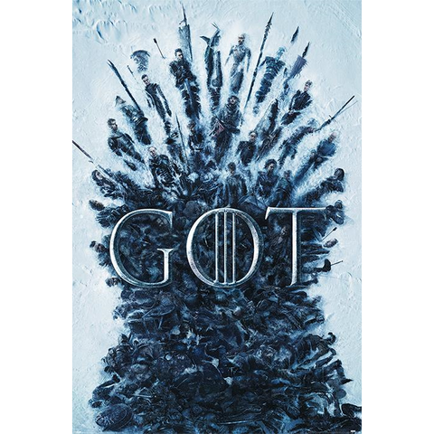 GAME OF THRONES - THRONE OF THE DEAD - 666 - POSTER