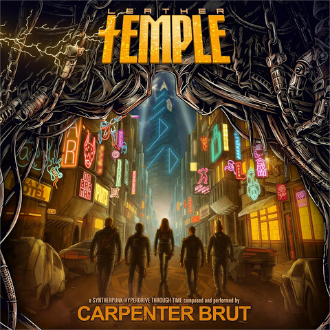 CARPENTER BRUT - LEATHER TEMPLE (LP - GIALLO \ INDIE ONLY - 2026)