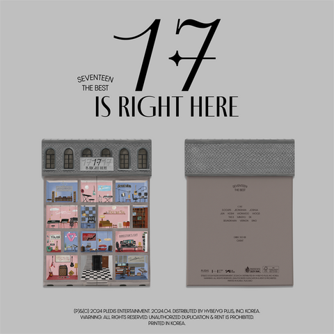 SEVENTEEN - 17 IS RIGHT HERE (2024 - here version | 2cd)