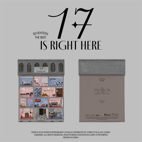 SEVENTEEN - 17 IS RIGHT HERE (2024 - HERE VERSION | 2CD)